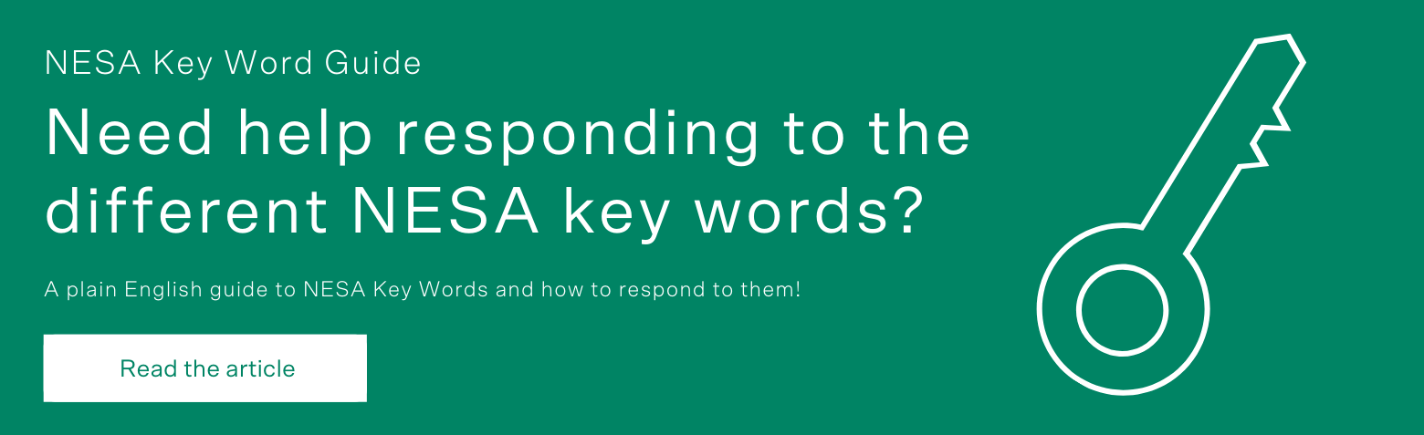 How To Respond To NESA Key Words CTA