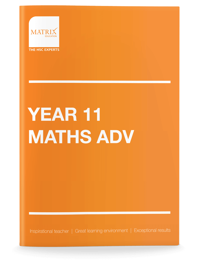 Year 11 Maths Advanced Tutoring Course Matrix Education