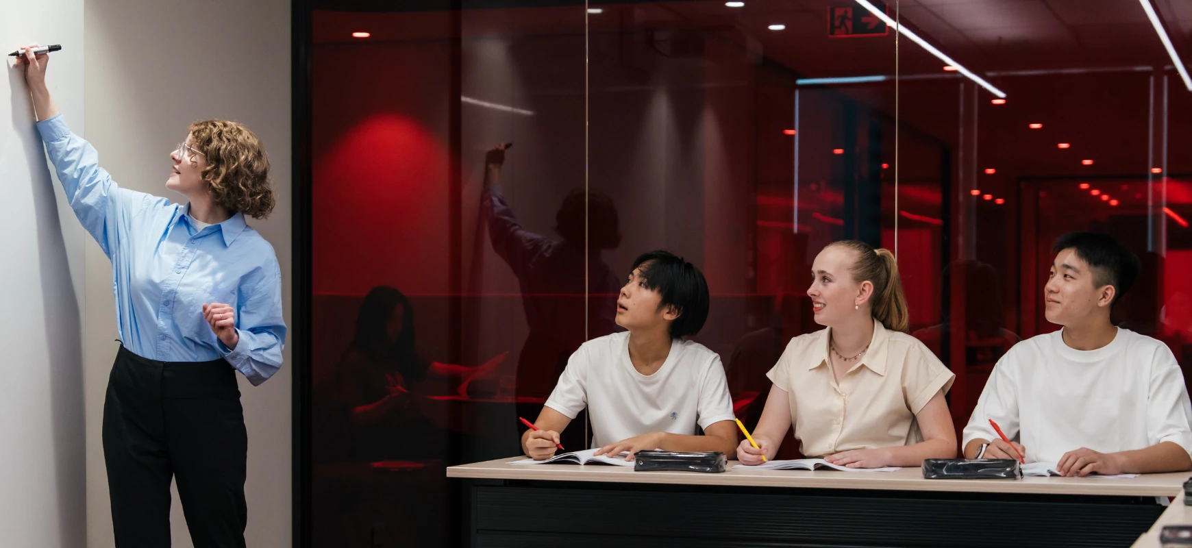 matrix education english class