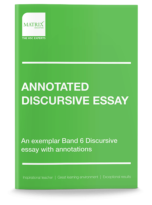 Discursive essay outline image