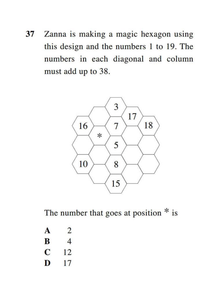 Part 3 Selective School Test Matrix Selective Test Guide