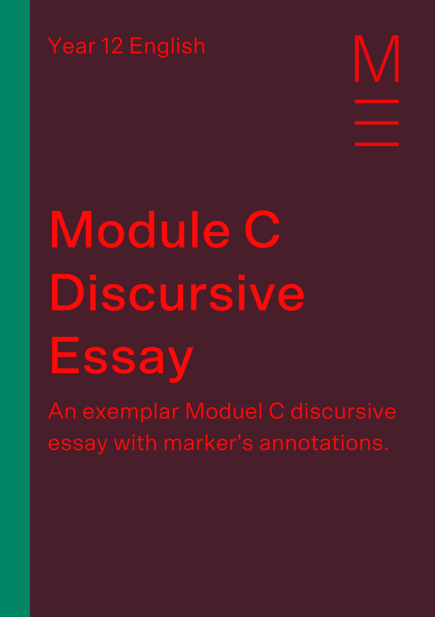 a discursive essay example