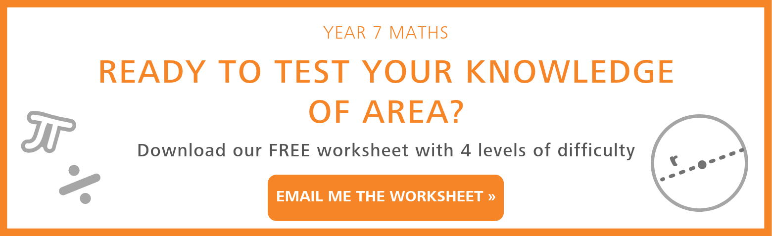 part 6 area year 7 maths guide free worksheet