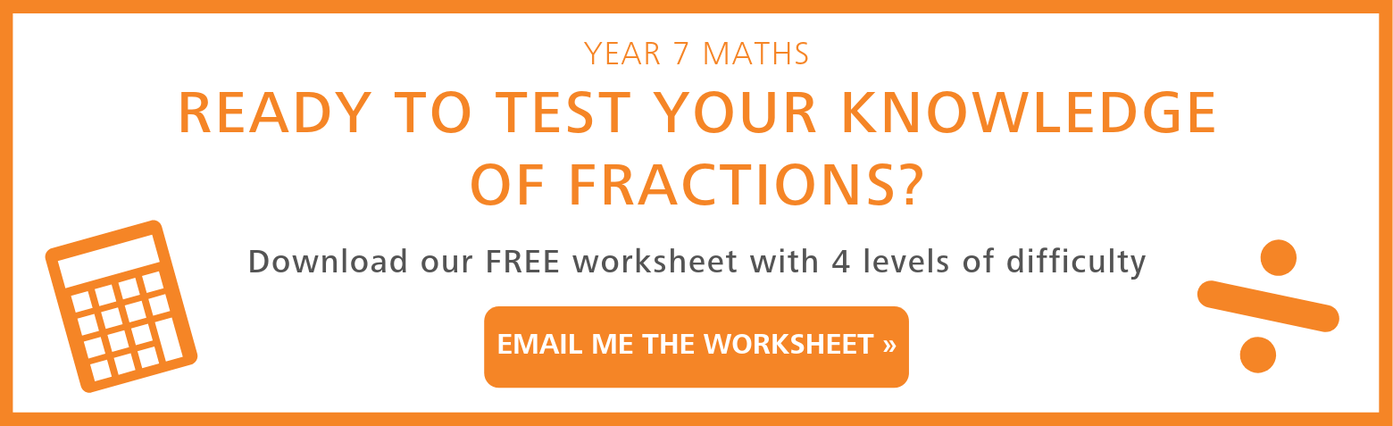 part 1 fractions year 7 maths guide free worksheet