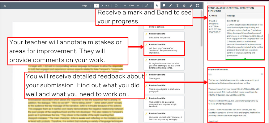 how-to-study-english-online-with-matrix+-feedback