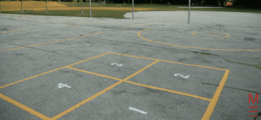 Year 6 playground for students