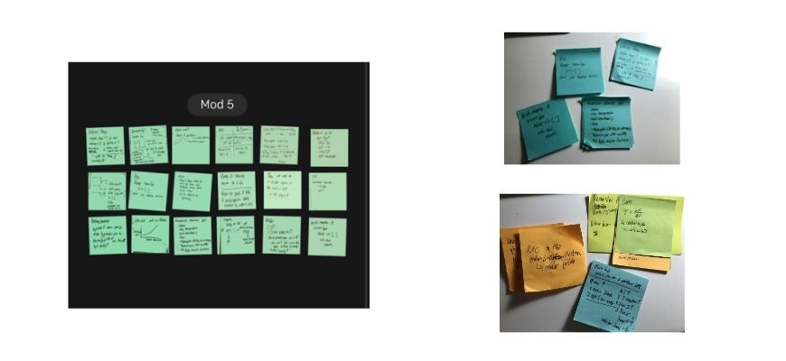 POst it notes and post it app from Alans hacks for overcoming procrastination