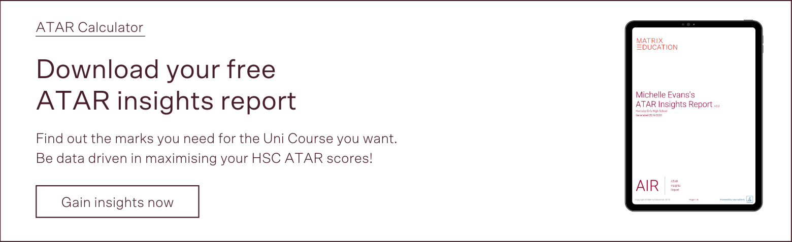 CTA - MATRIX ATAR CALCULATOR