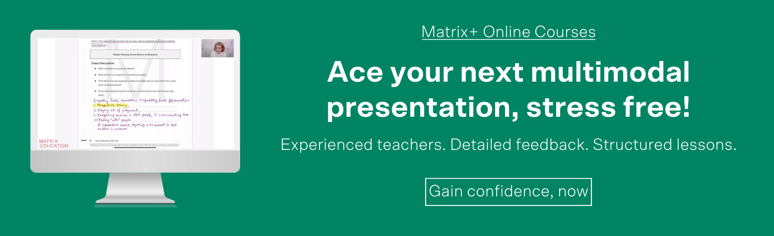 Part 10 How To Prepare A Multimodal Presentation Matrix Education Part 10 How To Prepare A Multimodal Presentation Matrix Education