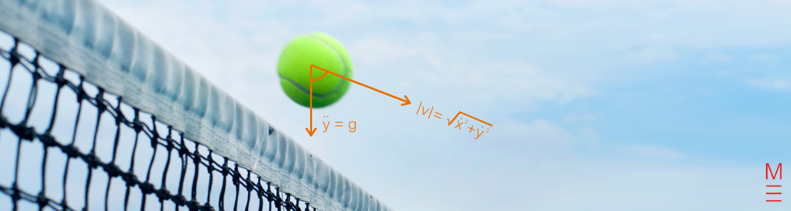 Beginner's Guide to Year 12 Ext 1 Maths projectile motion diagram