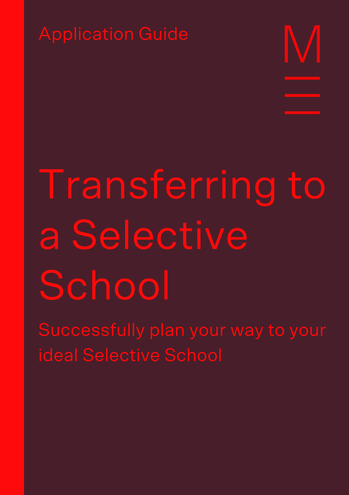 CO-matrix-content-offer-selective-school-application-guide-how-to-transfer-to-a-selective-school-book-cover