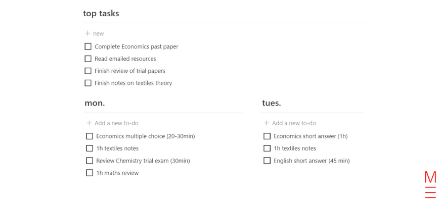 Penelope's Study Hacks How To Study Effectively Through Uncertainty Objectives in Notion