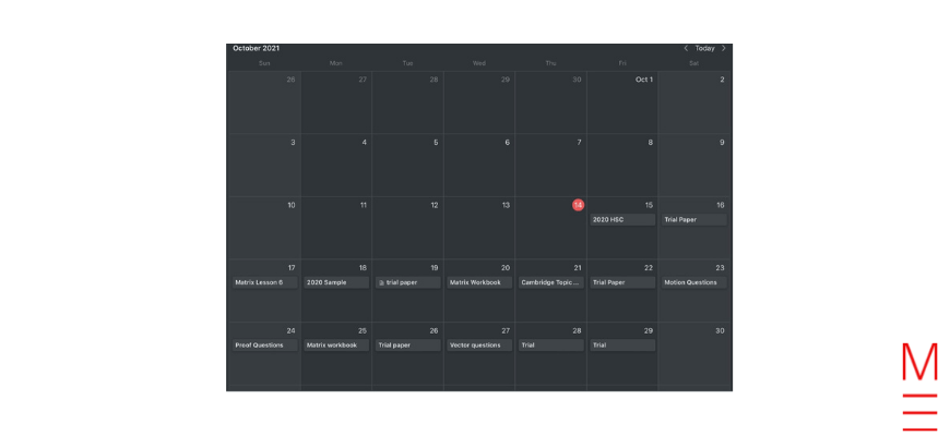 Jennifer's Hacks How I Am Preparing To Ace My HSC Maths study timetable