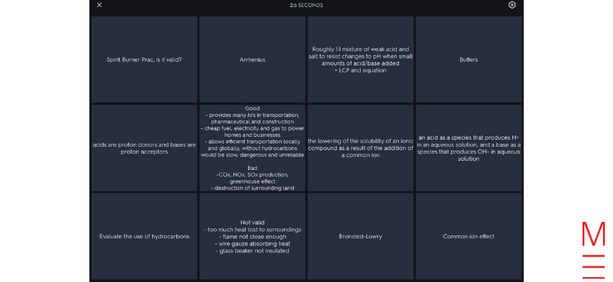 Jennifer's Hacks How I Am Preparing To Ace My HSC Quizlet for Chem 2