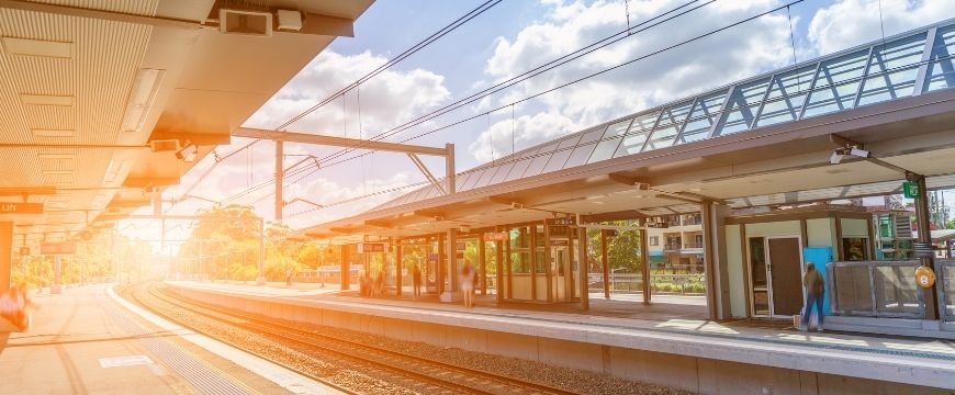 Staying Fit and Active for the HSC - student wellbeing articles - train station commute