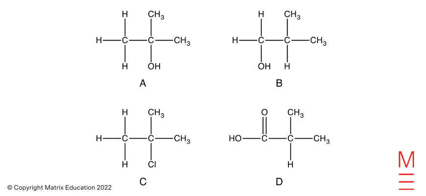 diagram for 2021 HSC Chemistry Exam Paper Solutions Question 26a