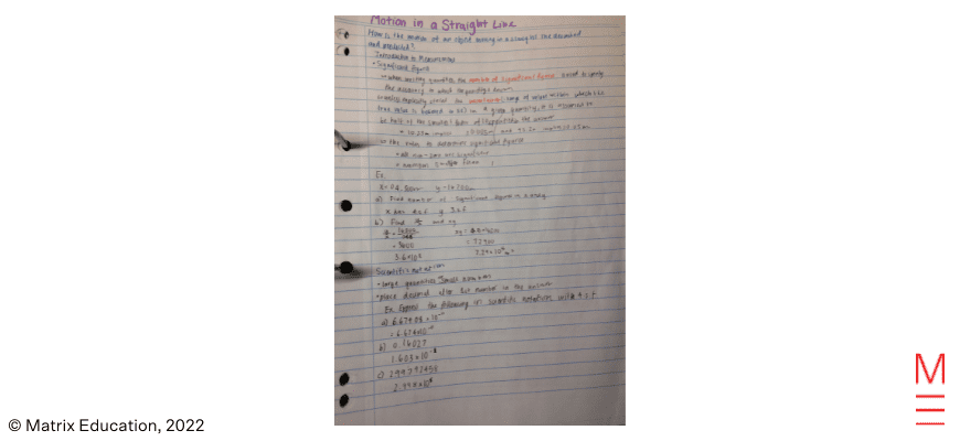 Caitlyn Tan's HSC Physics practice questions and responses