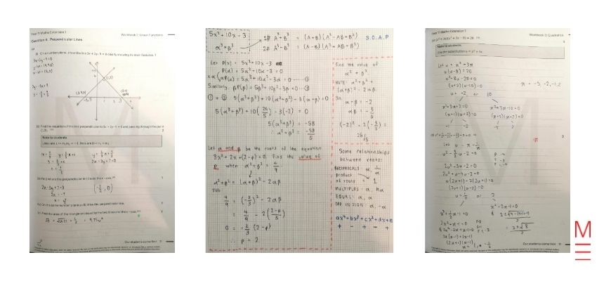 hannah's math notes managing multiple extracurricular commitments & successful study