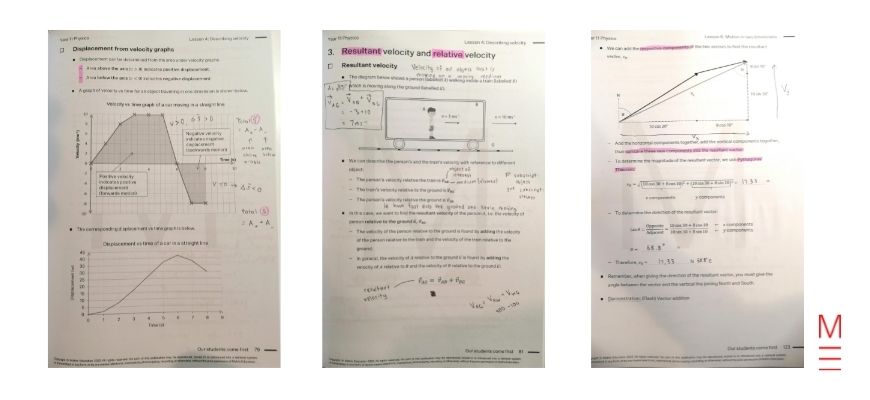 hannah's physics notes managing multiple extracurricular commitments & successful study