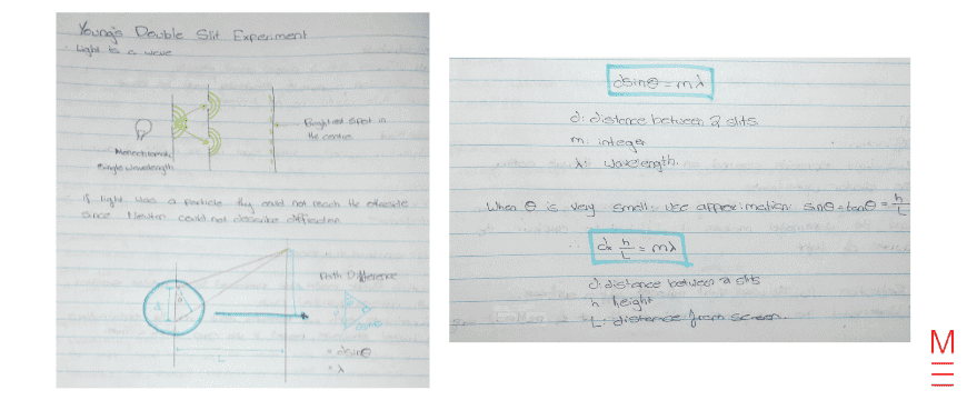 matrix education adam's HSC Physics summary notes