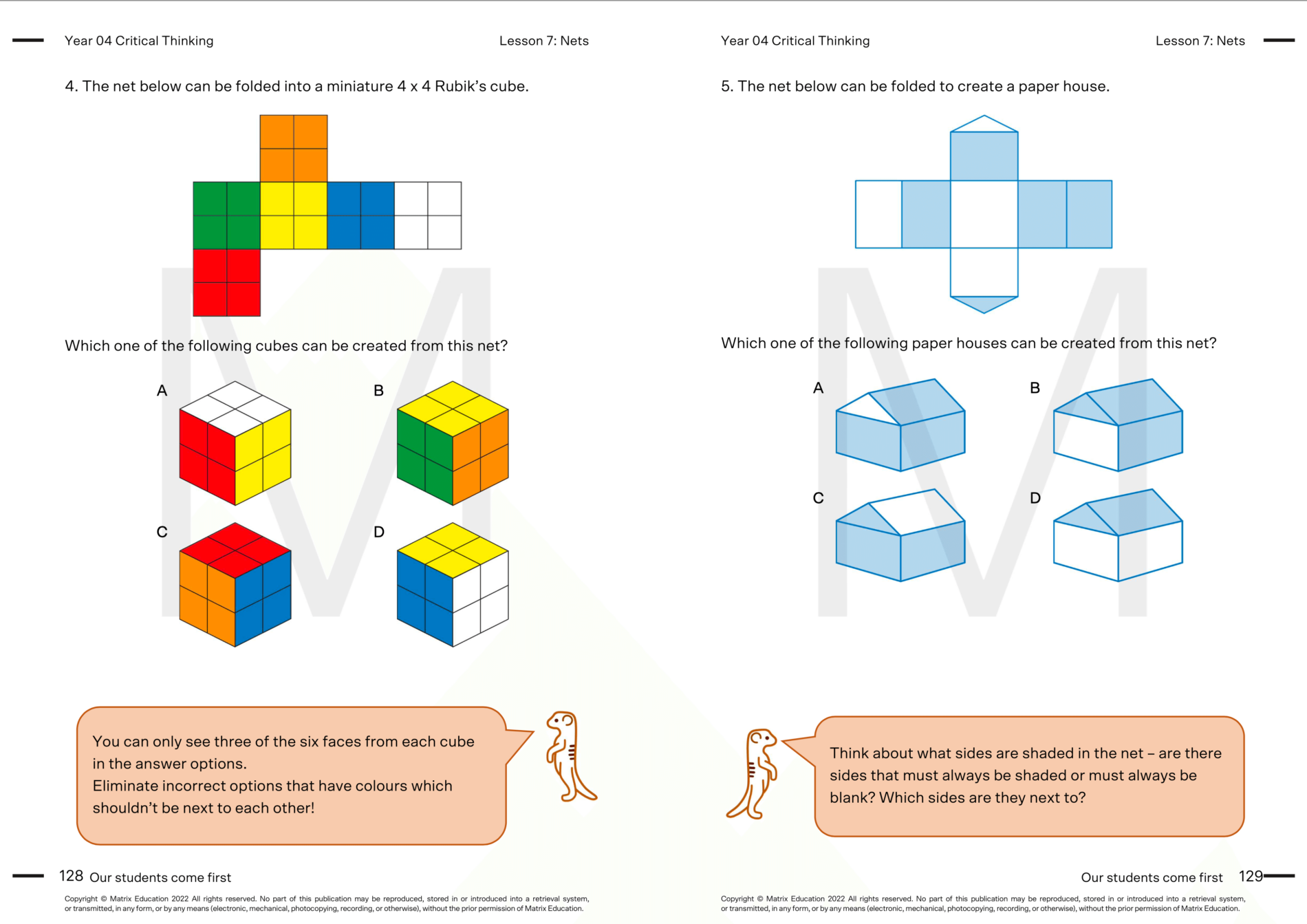 Part 3 Thinking Skills in OC Test New OC Test Prep Guide