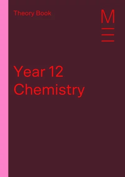 matrix education year 12 chemistry tutoring theory book
