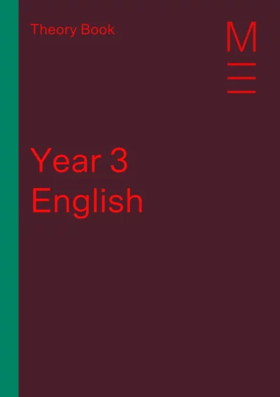 matrix education year 3 english tutoring theory book