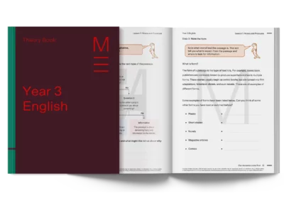 matrix education year 3 english tutoring theory book sneak peak