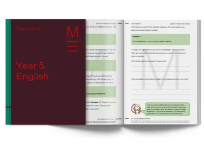 matrix education year 5 english tutoring theory book sneak peak