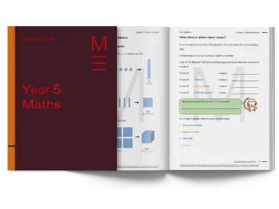 matrix education year 5 maths tutoring theory book sneak peak