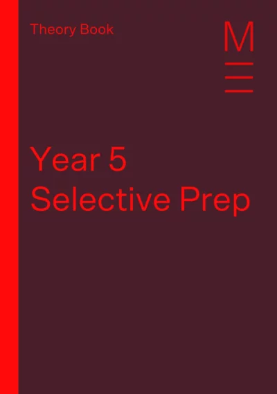 year 5 selective school test tutoring theory book