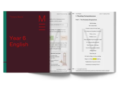 matrix education year 6 english tutoring theory book sneak peak