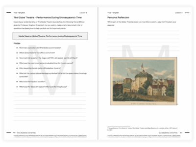 matrix education year 7 english tutoring resource