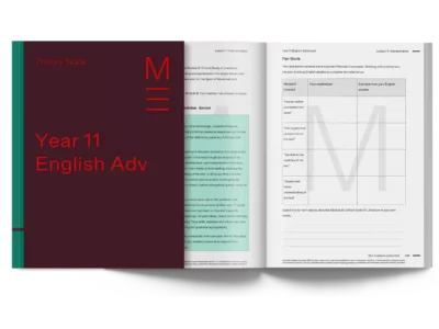 matrix education year 11 english advanced tutoring theory book sneak peak