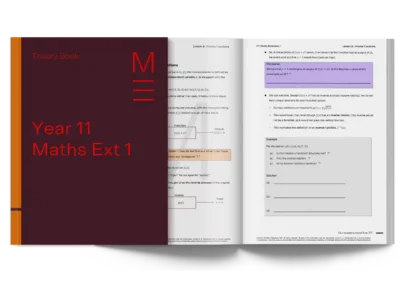 matrix education year 11 maths extension 1 tutoring theory book sneak peak