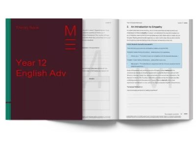 matrix education year 12 english advanced tutoring theory book sneak peak