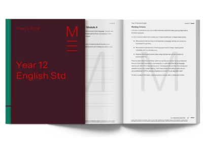 matrix education year 12 english advanced tutoring theory book sneak peak