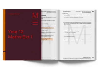 matrix education year 12 maths extension 1 tutoring theory book sneak peak