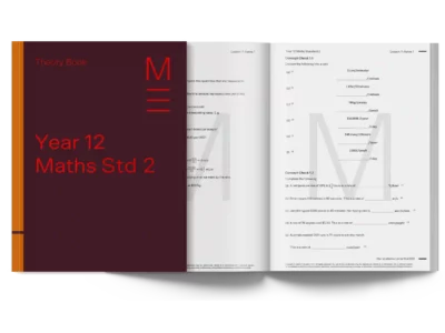 year 12 maths standard 2 tutoring theory book sneak peak