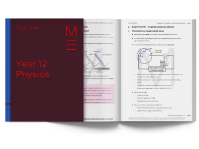 matrix education year 12 physics tutoring theory book sneak peak