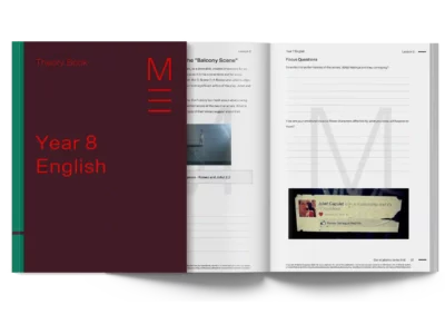 matrix education year 8 english tutoring theory book sneak peak