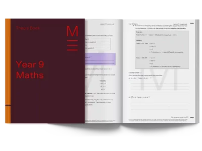 matrix education year 9 maths acceleration tutoring theory book sneak peak