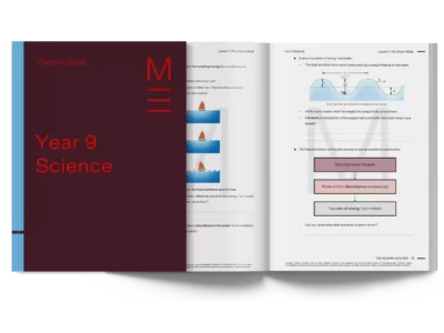 matrix education year 9 science tutoring theory book sneak peak