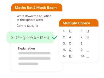 matrix hsc year 12 maths ext 2 hsc prep mock exam questions