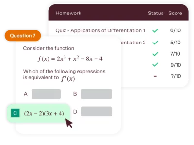 year 12 maths advanced tutoring practice questions