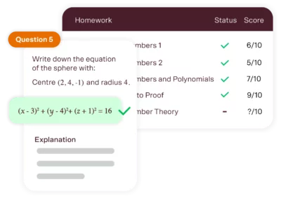 year 12 maths extension 2 tutoring practice questions