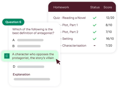 year 9 english tutoring practice questions