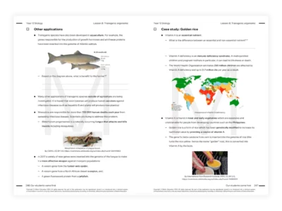 vce biology tutoring melbourne -theory-book-spread resource