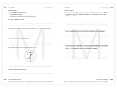 matrix education year 10 maths tutoring resource