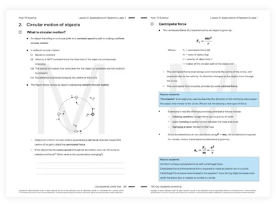 year 10 science tutoring resource